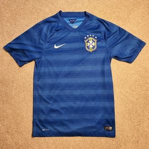 Brazil World Cup 2014 Away Jersey Shirt - S